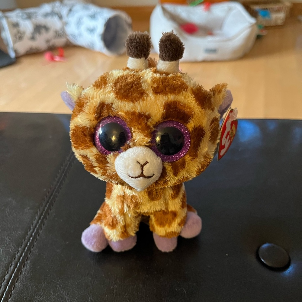 Safari Giraffe Plush Toy - Ty Beanie Boos